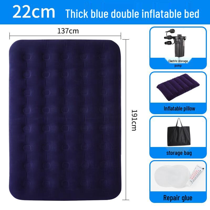 Longchan Inflatable Air Mattress for Car and Outdoor Use