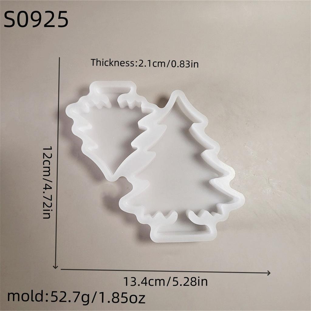 Форма для свечи «Рождественская елка» Силиконовые формы Формы для украшений Формы для литья Формы для гипса ручной работы Материалы для рукоделия