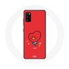 Case for Samsung Galaxy S20 Plus BTS Bangtan Boys BT21 TATA V Red Background