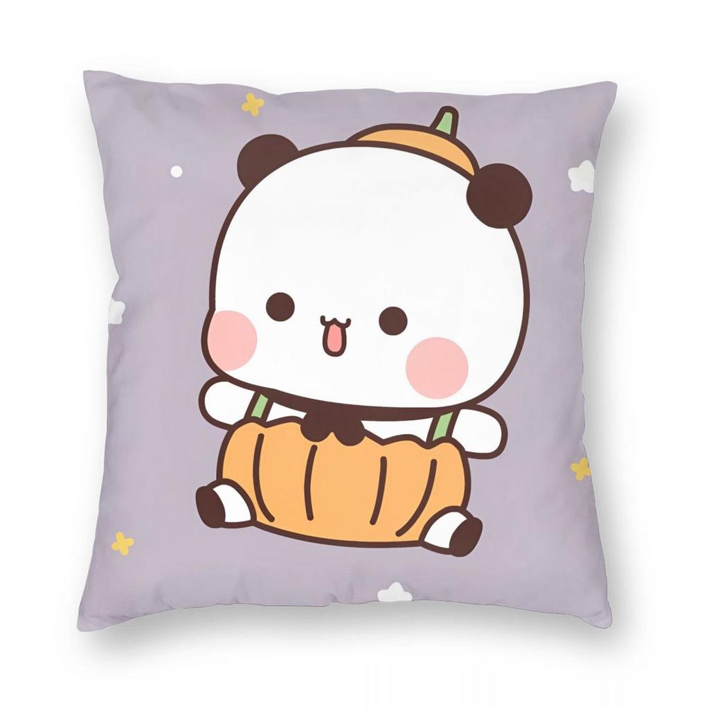 Bubu Dudu Xmas Рождественская Наволочка Печатная Ткань Чехол для Подушки Декор Чехол для Декоративной Подушки Автомобильный На молнии 18''