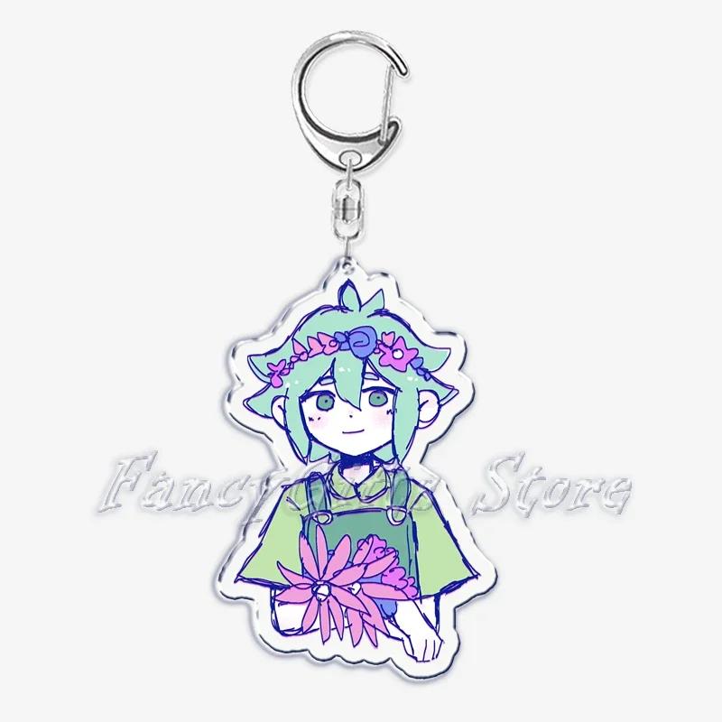 Популярная игра Omori Брелок Брелок для Аксессуаров Сумка Солнечный Кулон Брелоки Цепочки Брелки Украшения Студенческие Подарки