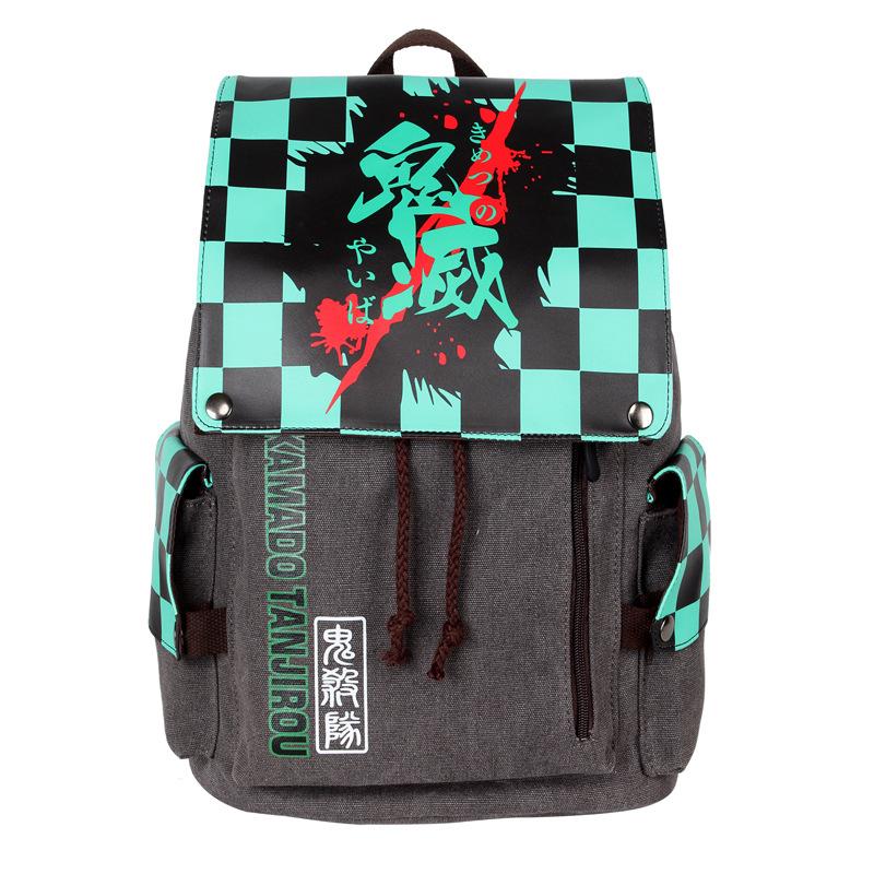Anime Demon Slayer Messenger Bag ONE PIECE School Bag Backpack