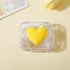 Solid Color Girls Contact Lenses Box Lens Case Women Portable Cute Glasses Case Holder Eyes Care Tools Kit Set Container