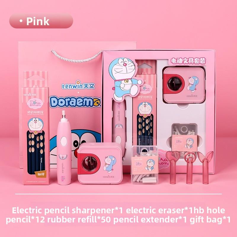 Electric Stationery Set As A Reward Gift for Primary School Students in Kindergarten During The Children's Day Festival Activities