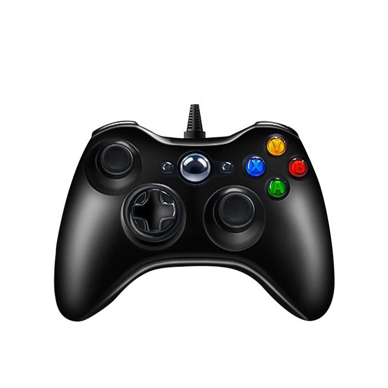 Applicable to for 360 PC TV Steam Multi-Platform Compatible Wired Gamepad with Linear Trigger 360 Handle
