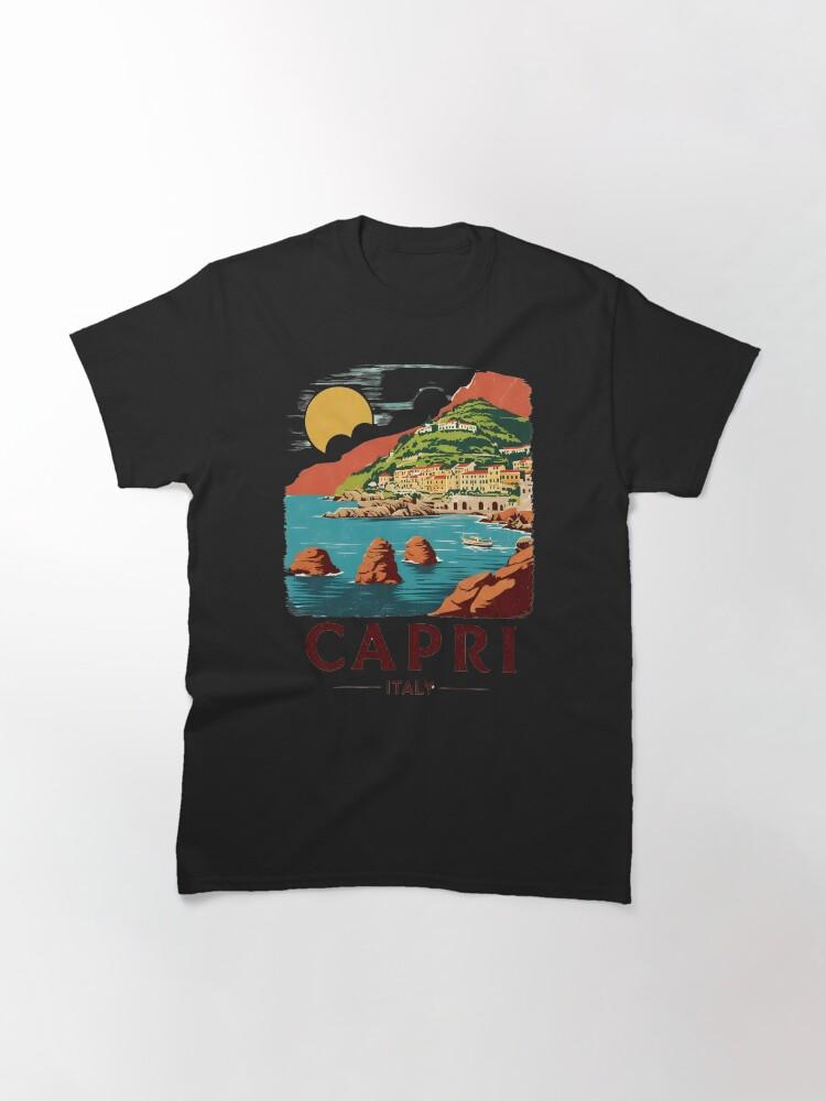 Peppino di Capri A Vintage Travel Art of Capri - Italy Classic T-Shirt