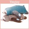 Очаровательная плюшевая игрушка-подушка Ленивец для детей и девочек, короткий плюш и набивка из полипропиленового хлопка, синий и серый