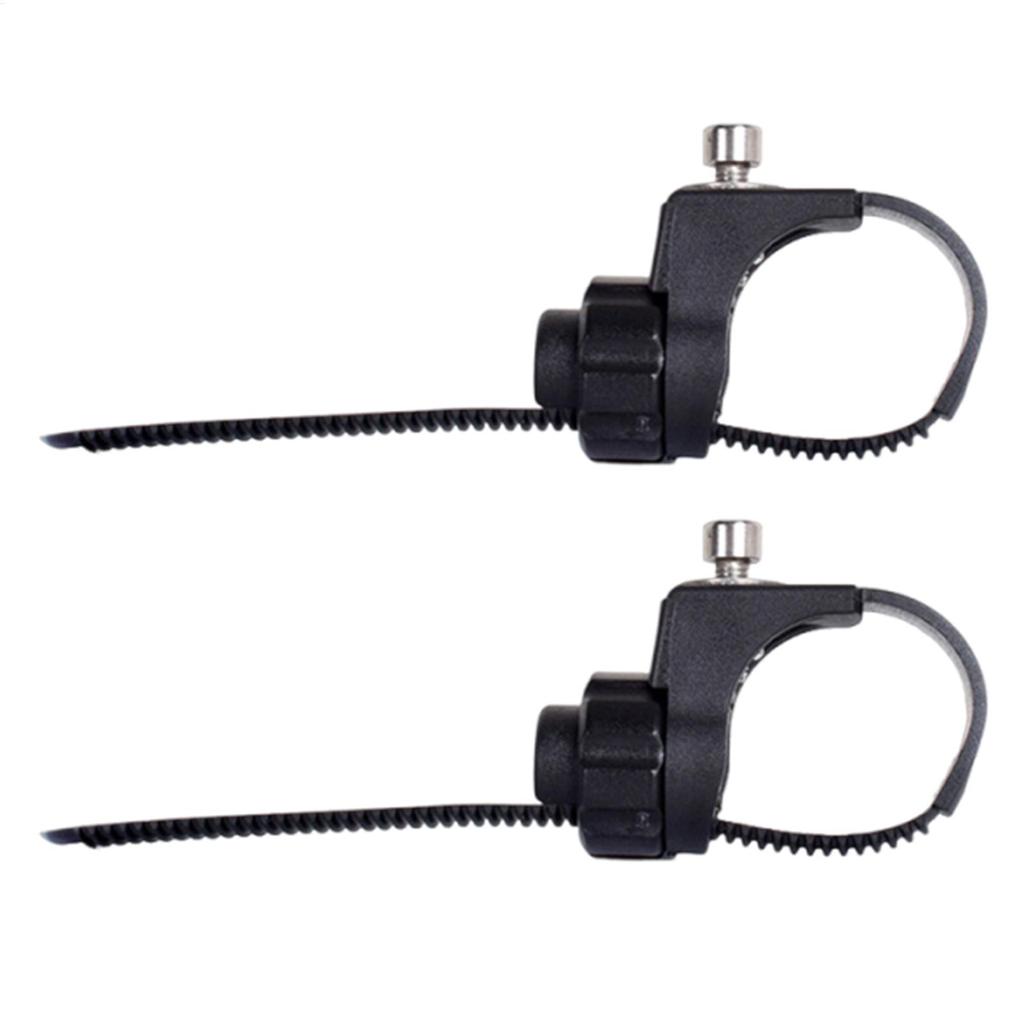 2pcs Bike Fork Clamp Fork Mounting Bracket Adapter Ring Rack Modification Sports Cycling Repair Parts Front Rear Mud Guard Flap