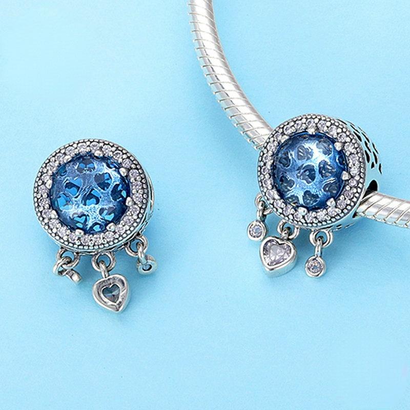 Классический женский браслет из стерлингового серебра 925 пробы, ожерелье, кулон с цирконом, модный подарок