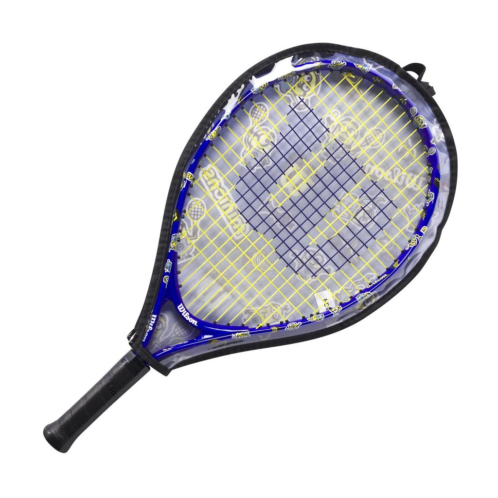 Wilson MINIONS 3.0 JR 21 (Миньон Младший) Жесткая теннисная ракетка, Желтая/Черная, WR124310H