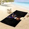 Clawdeen Cartoon Print Beach Towel, Large Soft Quick Dry Towel for Beach Camping Swimming
