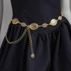 Богемная поясная цепочка с ретро-тиснением и состаренной классической металлической гравировкой для женщин