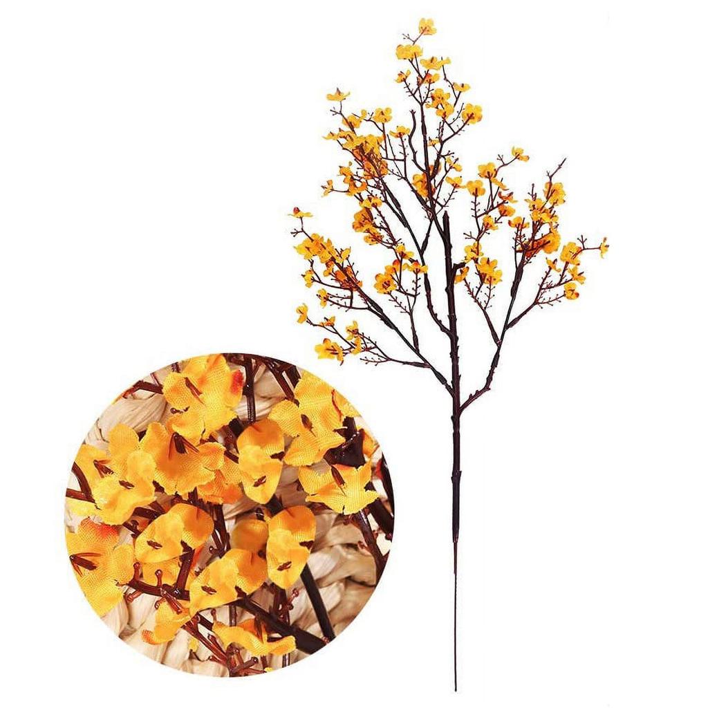 Букет из искусственных цветов, цветы из искусственной гипсофилы, шелковый цветок для дома, кухни, ресторана, центральные украшения для свадебного стола, украшение для вечеринки