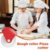 Многофункциональный роликовый резак Многоцелевой инструмент для нарезки пиццы, пирога, теста Аксессуары для выпечки и кухни С пластиковым лезвием-колесом