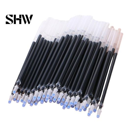 Fine Point Pen Refills 50PCS 0.5mm Gel Ink Refills, Needle And Conical Tip Universal Replacement School Stationery Accessories Smooth Writing Pigment