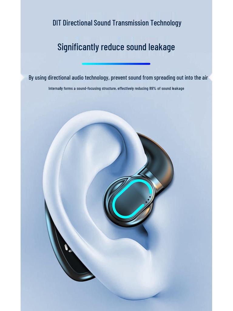 Bluetooth-наушники F80: Накладные, Воздухопроводящие, Одноухие с Цифровым Дисплеем