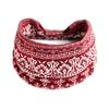 New Boho Cotton Wide Headband for Women Cashew Leopard Flower Print Turban Headwrap Knot Hairband Bandana Girls Hair Accessories