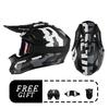 Full Face Off-Road Motorcycle Helmet Adults ABS Material DOT Certified Dirt Bike S M L XL