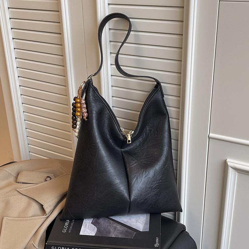 Autumn and Winter Retro Large-capacity Commuter Bag Women's New Shoulder Bag Slack Work Tote Bag