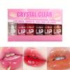 6Pcs/Set Mirror Lip Glaze Moisturizing Lip Long Lasting Lip Care Oil Hydrating Liquid Lipstick Lips Cosmetics
