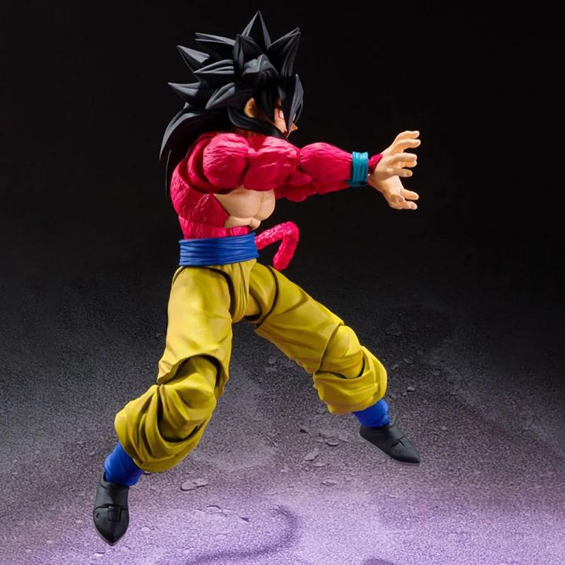 Фигурки SHF Dragon Ball GT Супер Сайян 4 Веджета Сон Гоку Фигурка Действия ПВХ Подвижная Коллекционная 16см Аниме Гоку Гогета Модель Игрушки