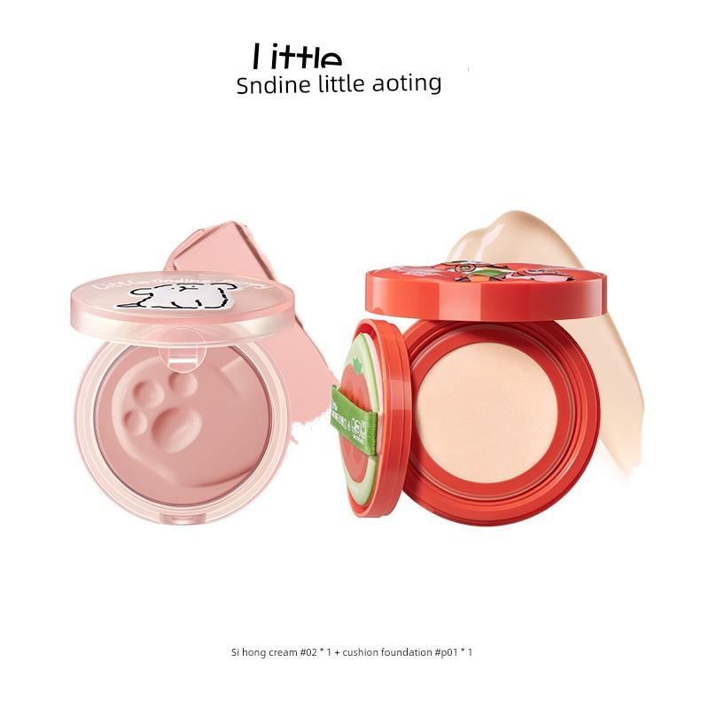 Little Odin Line Art Puppy Blush Cream L