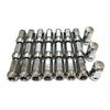 Deepa M14 X P1.5 Long Wheel Nut Steel Bag Chrome 19HEX 24 Pieces Escalade