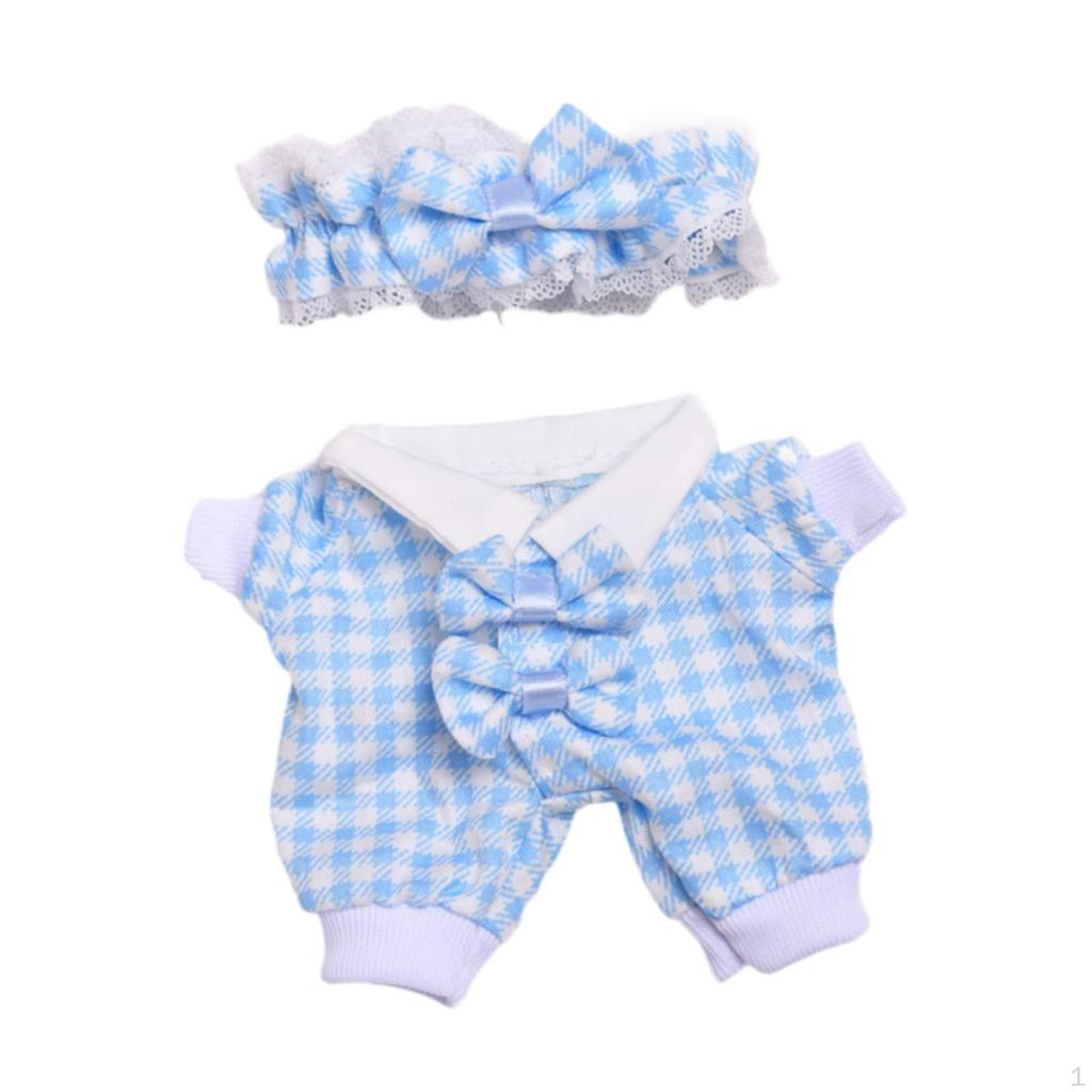 17cm Doll Clothes Crawling Suit for Dolls Photo Props Accessories Comfortable Fashion Outfit