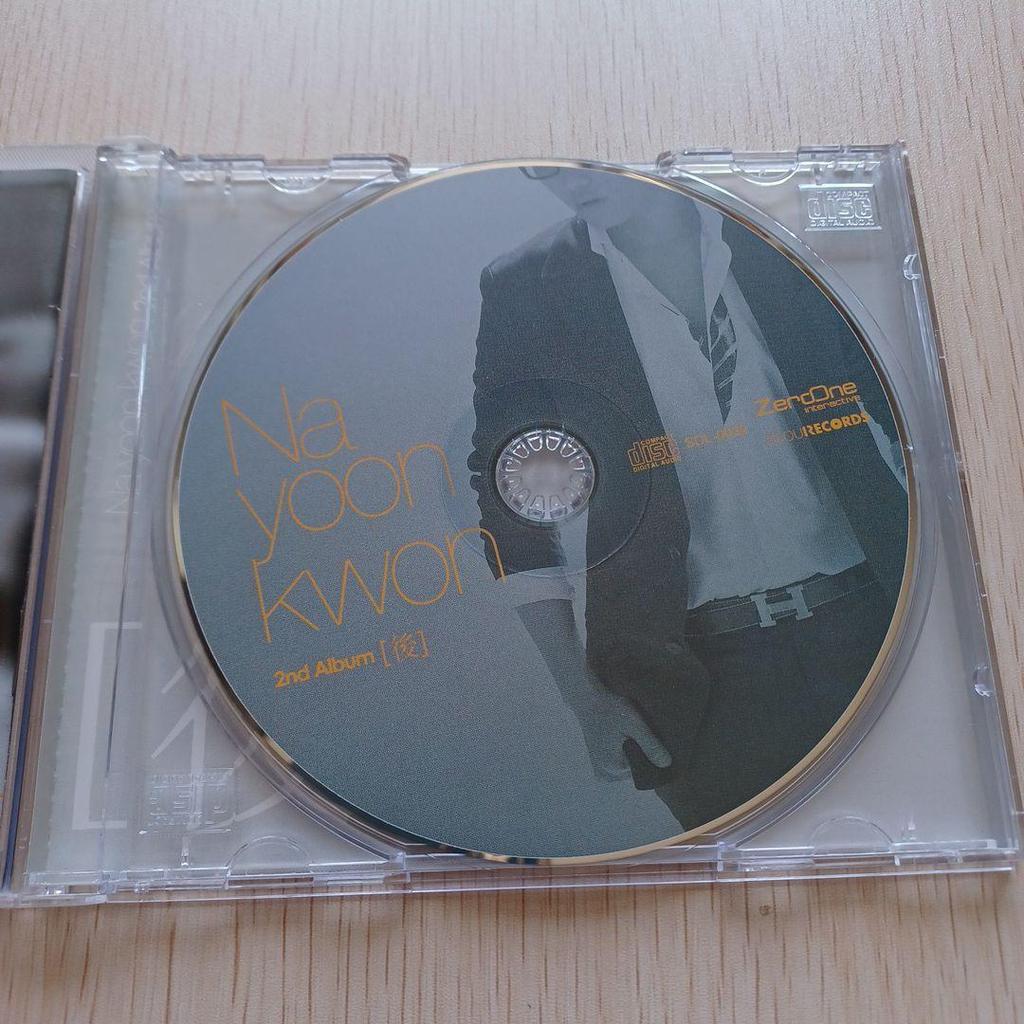 [USED] Na Yoon Kwon 2nd Album [Later] Korean Edition
