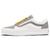 LX OLD SKOOL Abrasion Resistant Low Top Skateboard Shoes Unisex Gray White Sneakers VN000D560BP
