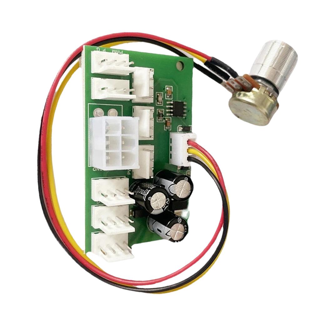 DC12V Fan Speed Controller 3/4-Wire PWM Fan Controller Board 8-Way High Power Standby 0.015A 25khz for Computer Case Fan