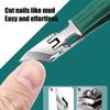Curved Nail Clipper Stainless Steel Fingernail & Toenail Clipper Cutters Anti-Splash Cuticle Remover Fingernail Clipper Cutters