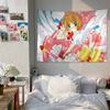 Аниме Cardcaptor Sakura Девочка Красочный Гобелен Настенный Бохо Гобелены Настенные Полотна Мандала