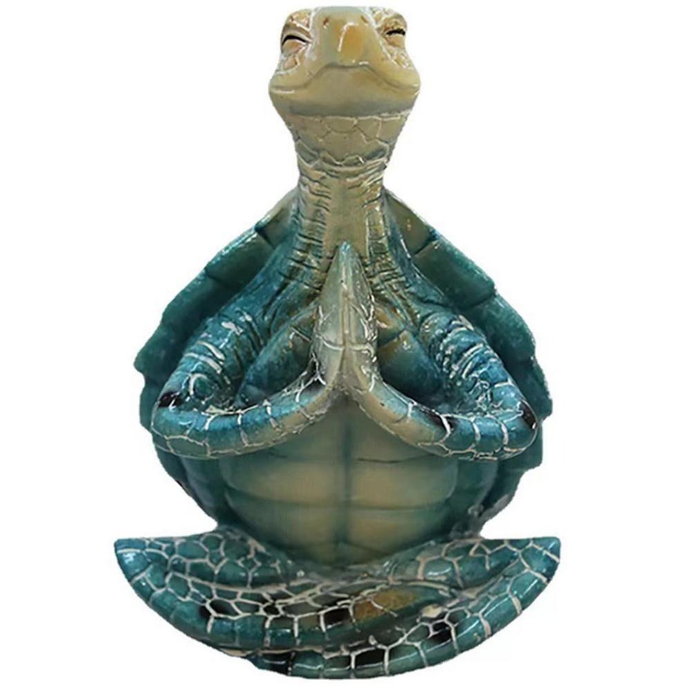 Crafts Unique For Buddha Zen Garden Statue Desktop Ornament Sea Turtle Figurine Simulated Turtle