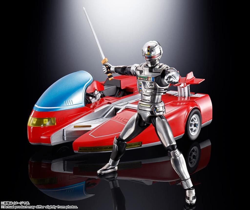 TAMASHII NATIONS Super Alloy Space Sheriff Gavan Cyberian 100mm 140mm Diecast ABS Painted Movable Figure & Approx. & Approx. &