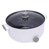 Electric Pot 3.6L Large Capacity 3 Layer Anti Scald Anti Stick Multifunctional Electric Cooker with