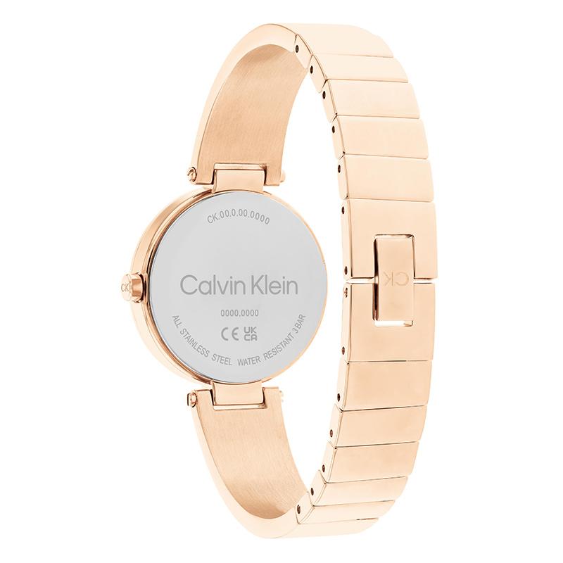 Calvin Klein Quartz Womens Watch 30Mm X 30Mm X 7.1Mm Gold Dial Stainless Steel Case Women watches 25200308