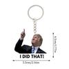 Flag Keychain Bring Back United States Keychain Fun Keychain Key Pendant Key Ring