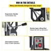 Magnetic Drill, 1100W 1.57" Boring Diameter, 2697lbf/12000N Portable Electric Mag Drill Press with 7 Bits, 580 RPM Max Speed Drilling Machine for any