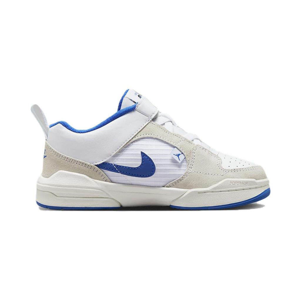 Air Jordan Stadium 90 PS White Game Royal Kids Sneakers Black Sail DX4398-104