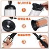 Giftoyou Penis Manual Vacuum Penis Comes with 2 Replacement Suction Convenient to Sex Toy for Men Pump, Pump, Pump, Masturbator, Heads, Silicone,