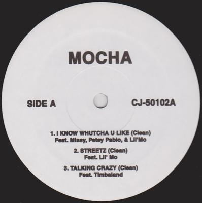 12-дюймовая пластинка MOCHA - I Know Whutcha U Like CJ50102 Не на лейбле Неизвестно Рэп и хип-хоп/R&B Б/У