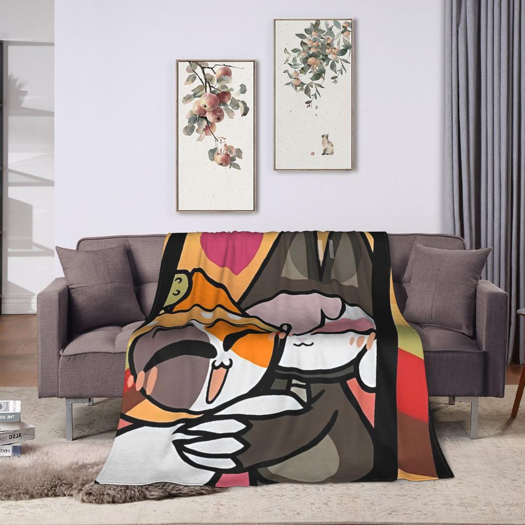Chikn Nuggit Blanket Quality Super Soft Bedding Throws Winter Girls Boys Bedroom Funny Bedspread