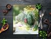 GLASS CUTTING BOARD 45x52 Vegetables