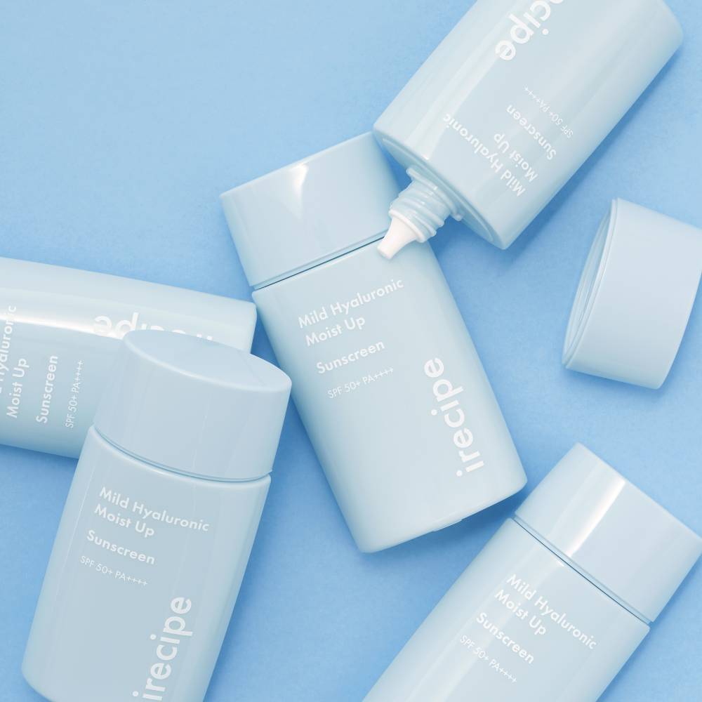 iRECIPE Мягкий гиалуроновый увлажняющий солнцезащитный крем 50 мл SPF50+, PA++++