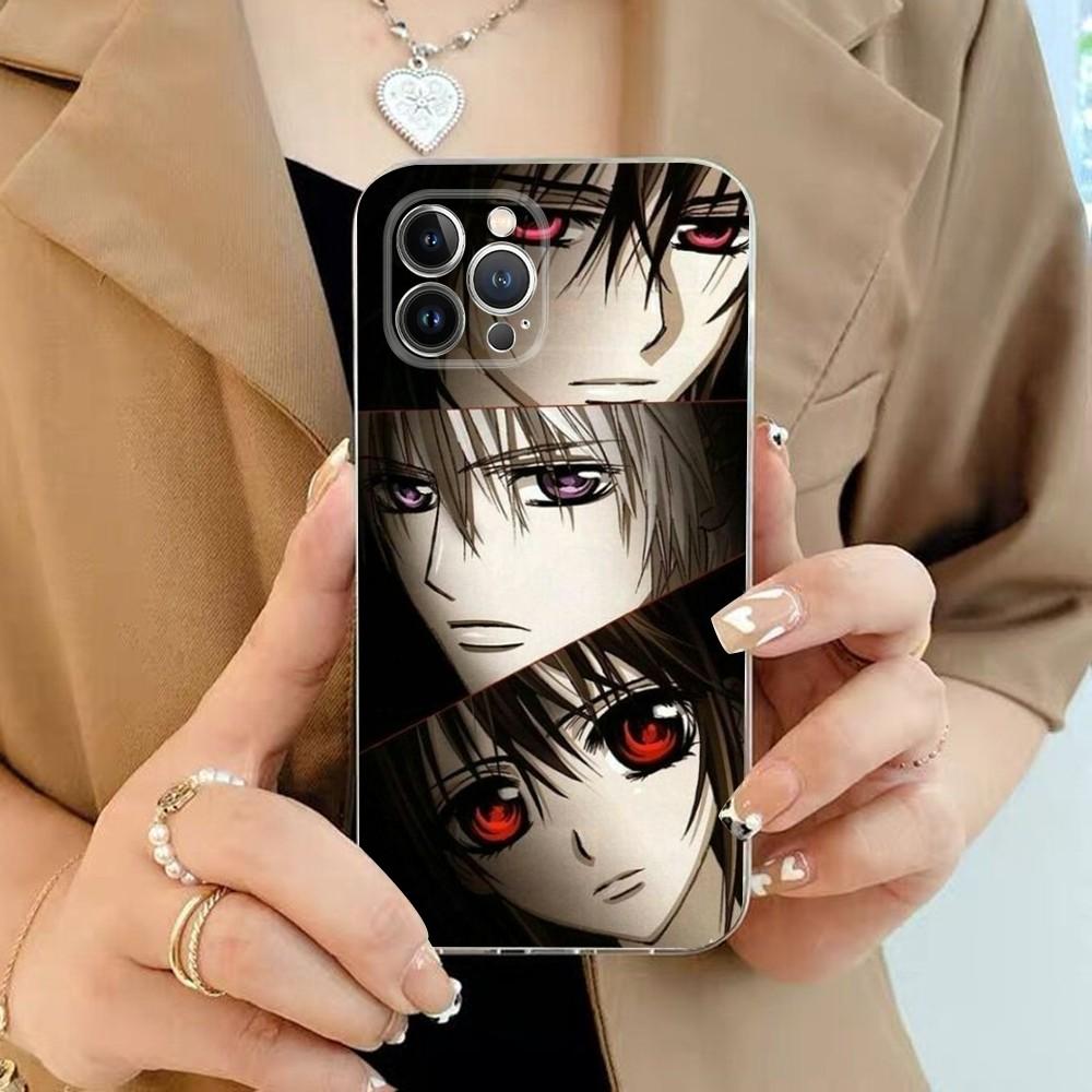 Чехол для телефона Vampire Knight Для iPhone 15 13 14 Pro Max XS XR 12 11 Pro 13 Mini 6 7 8 Plus Прозрачная задняя крышка Capa