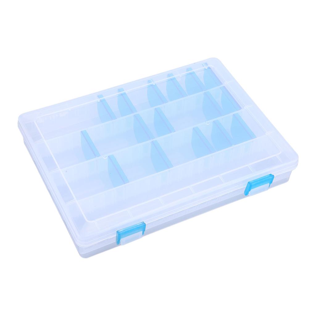 Лоток для рыболовных снастей Пластиковый Прозрачный Легкий Коробка для хранения рыболовных снастей с вставками для рыболовных крючков