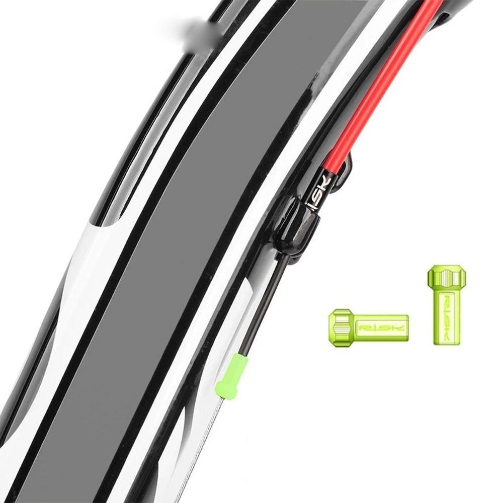 Brake Derailleur Luminous Dustproof Plug Shift Cable End Cap Brake Dust Cover Oiling Nosed End Cap