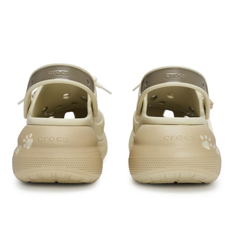Crocs Crush Clog REGO Хот-дог Медведь Горшочек с медом Отпечаток лапы Милый Звезда Наступил на какашку Ощущение Дырявая обувь Унисекс Кость Белый Коричневый