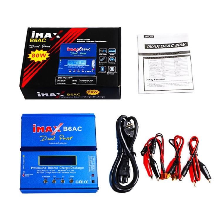 Зарядное устройство-разрядник для NiMH/NiCD/LiPO/LiFe аккумуляторов 7.4V -14.8V Выход